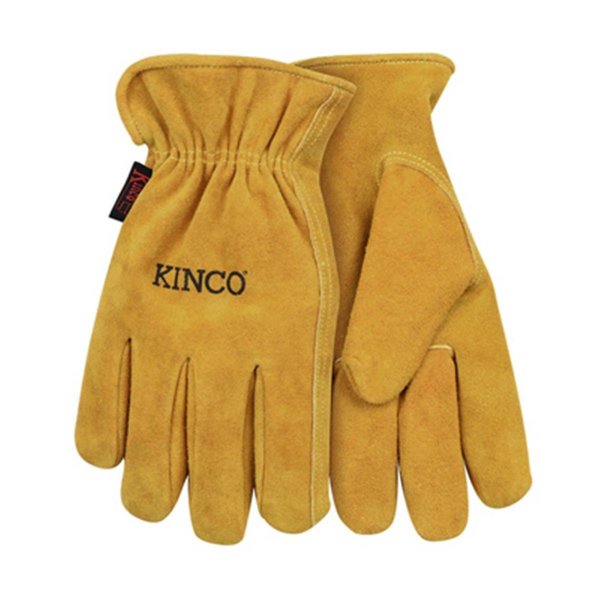 Kinco Golden Full Suede Cowhide Glove; Extra Large 254765